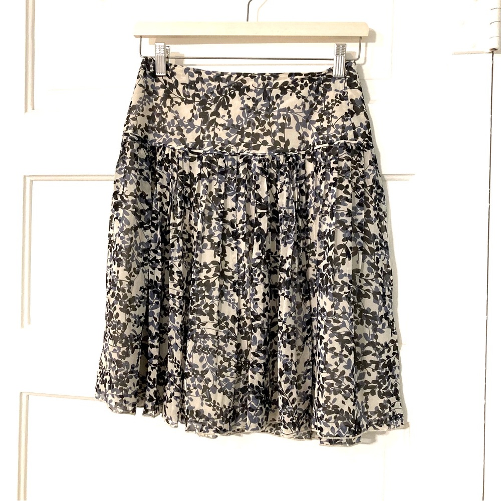 Ann Taylor Petites Silk Skirt
